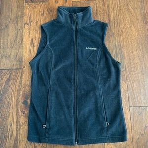 Columbia Dark Gray Fleece Vest